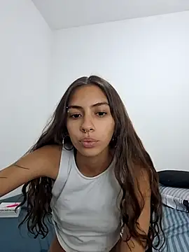 Jazmin-Cerezita naked strip on webcam for live sex chat