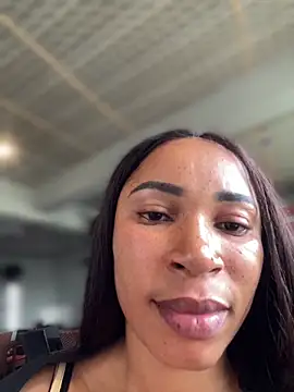 Bigboobs-AfroMina naked strip on webcam for live sex chat